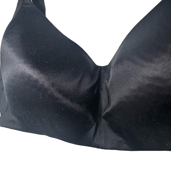 Cacique Full Coverage Underwire Support Lined Lane Bryant Black Bra size 40D - Picture 4 of 11